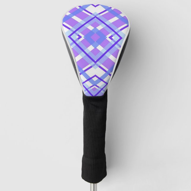 Plaid Golf Head Cover (Front)