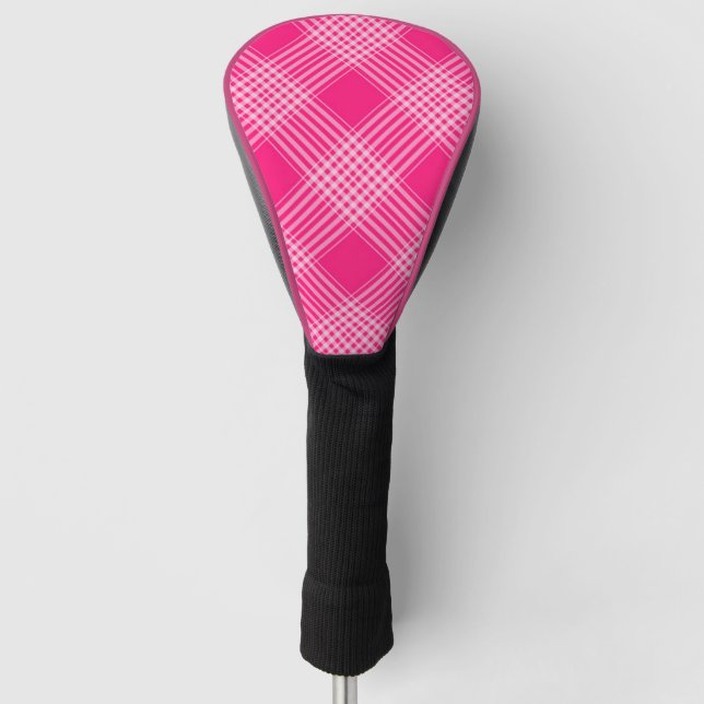 Plaid Golf Head Cover (Front)