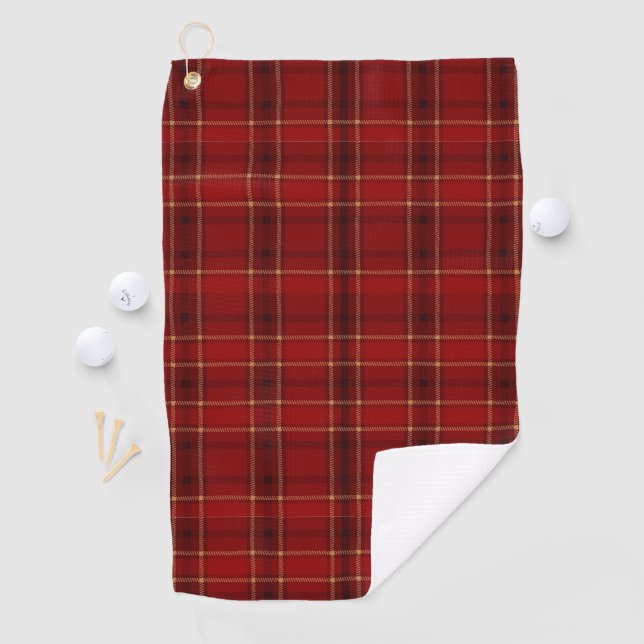Plaid Golf Towel (InSitu)