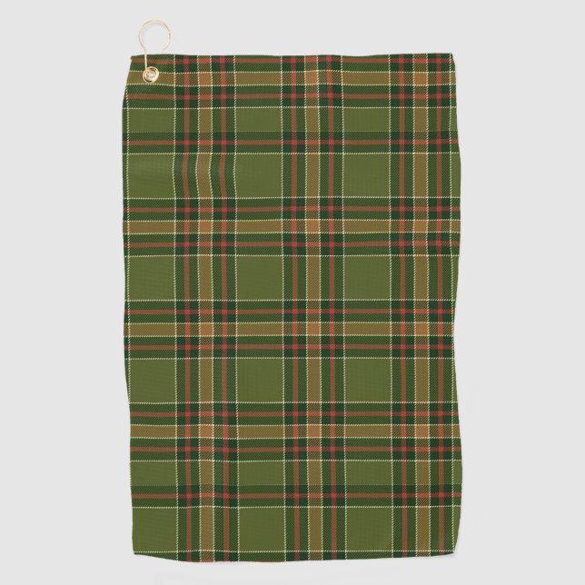 Plaid Golf Towel (Front)
