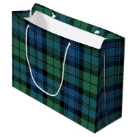 Plaid Green Check Campbell Tartan