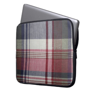 Plaid Laptop Sleeve