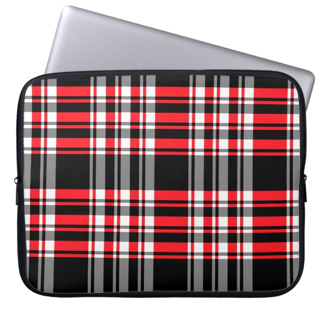 Plaid Laptop Sleeve (Front)