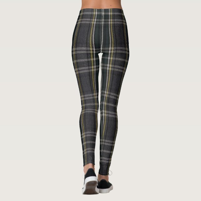 plaid leggings 2 (Back)