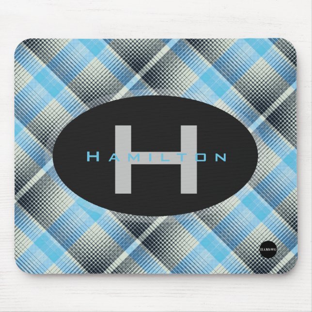 Plaid Mousepad - HAMbyWG (Front)