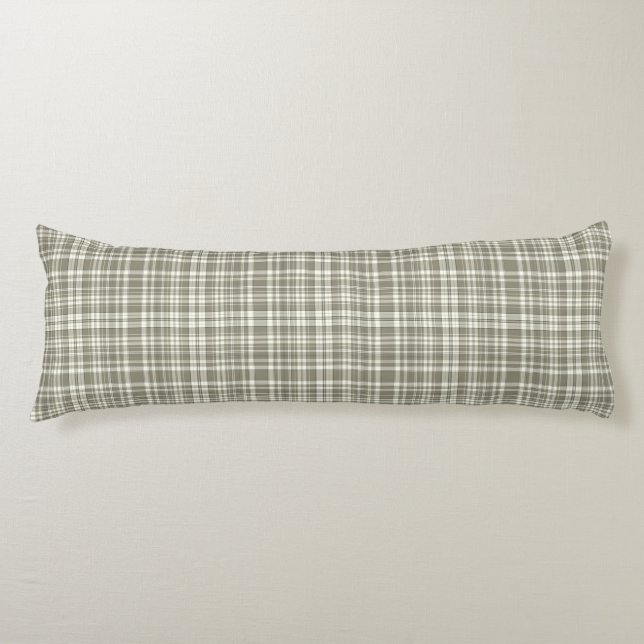 Plaid No. 67 Body Cushion (Front)