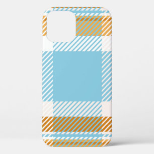 Plaid or tartan vintage is background or texture i iPhone 12 case
