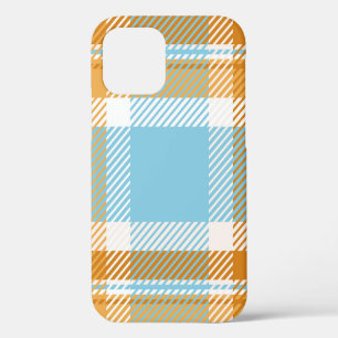 Plaid or tartan vintage is background or texture i iPhone 12 case