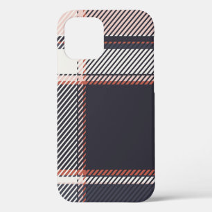 Plaid or tartan vintage is background or texture i iPhone 12 case