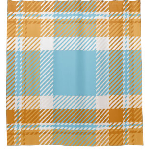 Plaid or tartan vintage is background or texture i shower curtain