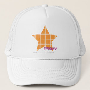 Plaid Orange 2 Trucker Hat