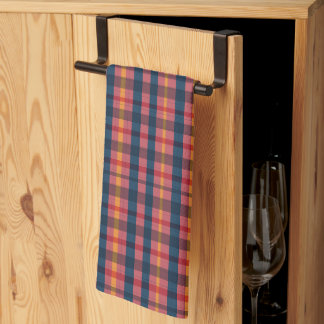 Plaid Pattern Kitchen Towel