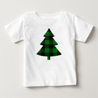 Plaid Pine Tree Baby T-Shirt