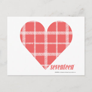 Plaid Pink 4 Postcard