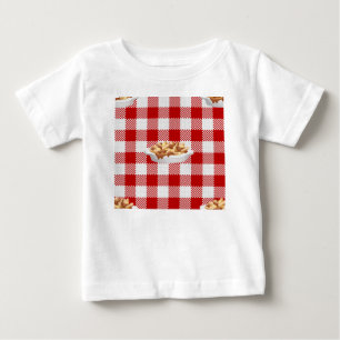 plaid poutine baby T-Shirt