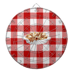 plaid poutine dartboard