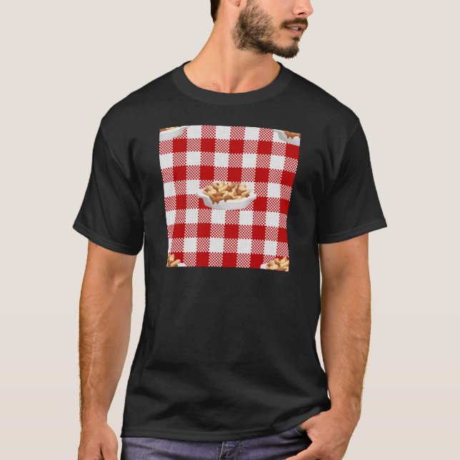 plaid poutine T-Shirt (Front)
