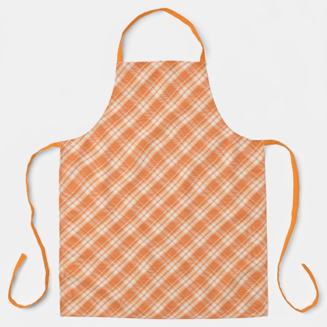 Plaid Print Apron (Front)