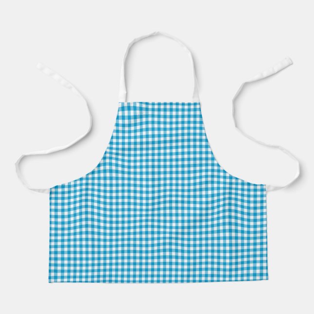 Plaid Print Apron (Front)