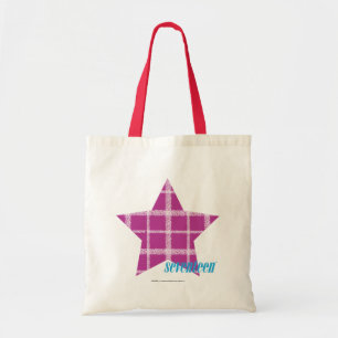 Plaid Purple 3 Tote Bag