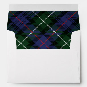 Plaid Purple Green Classic MacKenzie Tartan Envelope