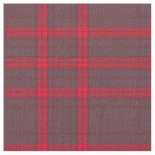 Plaid Red Traditional Tartan Modern Collection Fabric