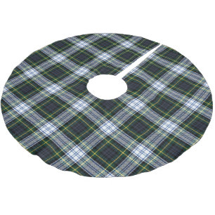 Plaid Rustic Clan Gordon Tartan Festive Brushed Polyester Tree Skirt