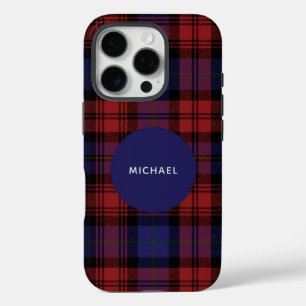 Plaid Rustic Clan MacLachlan Tartan iPhone 16 Pro Case