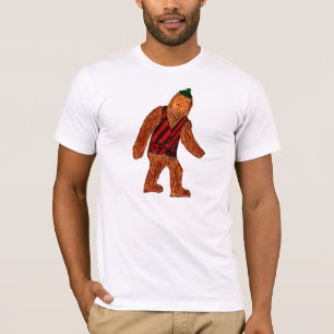 Plaid Sasquatch sweater vest