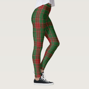 Plaid Scottish Christmas Tartan Women's Winter Leggings