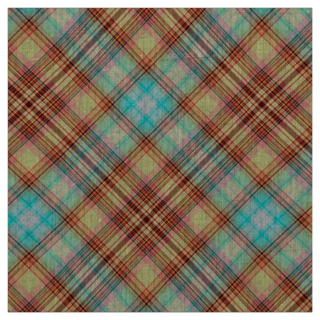 Plaid seamless pattern fabric (Swatch)