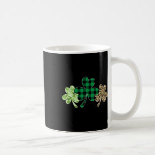 Plaid Shamrock Shirt Leopard Camouflage Fun St Pat Coffee Mug
