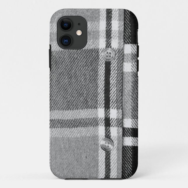 Plaid Shirt / Flannel Shirt pattern Case-Mate iPhone Case (Back)