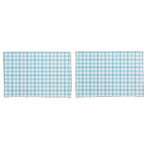 Plaid Standard Size Pillowcase Set
