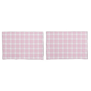 Plaid Standard Size Pillowcase Set