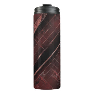 Plaid Statement Piece Thermal Tumbler
