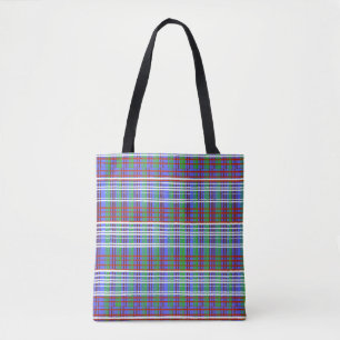 Plaid Style Tote Bag