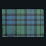 Plaid Tartan Green Blue Pattern New Home Pillowcase<br><div class="desc">This elegant Clan Campbell blue,  green,  and black Tartan pillow case is sure to level up your decor while enjoying a great traditional pattern around the house and bedroom this season</div>