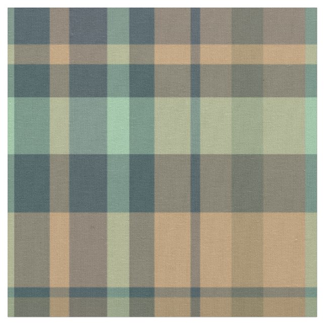 Plaid tartan pattern fabric (Close Up)