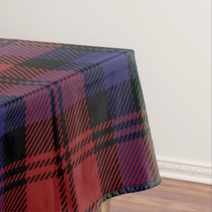 Plaid Tartan Scottish Clan MacLachlan Check Tablecloth