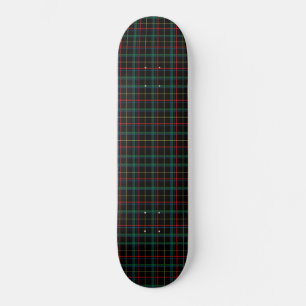 plaid tartan skateboard