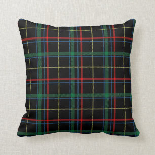 Plaid Tartan Textile Cushion