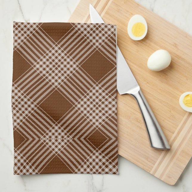 Plaid Tea Towel (Quarter Fold)