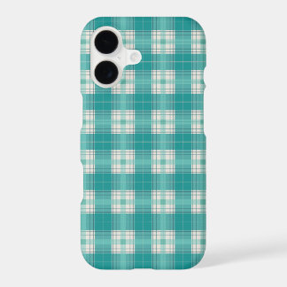 plaid teal