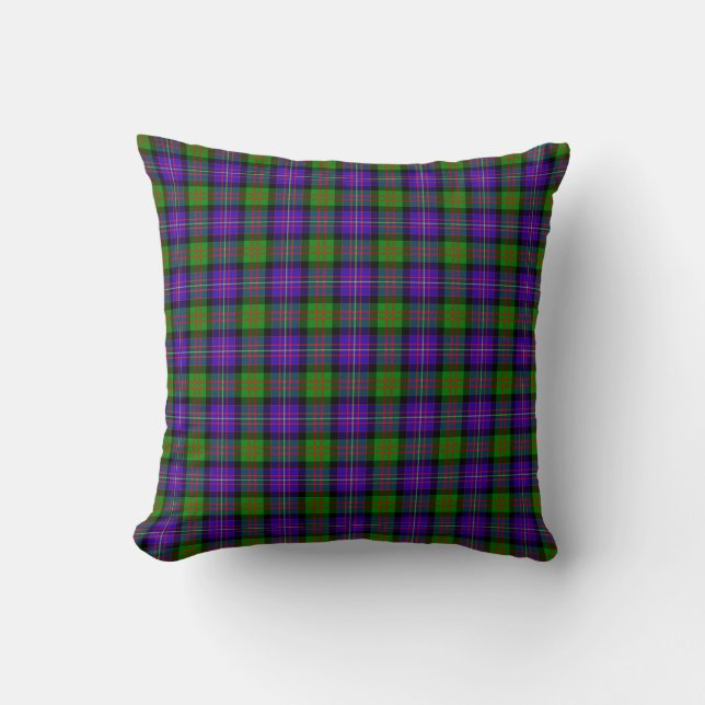 Plaid Throw Pillows Cameron Tartan Pillow (Front)