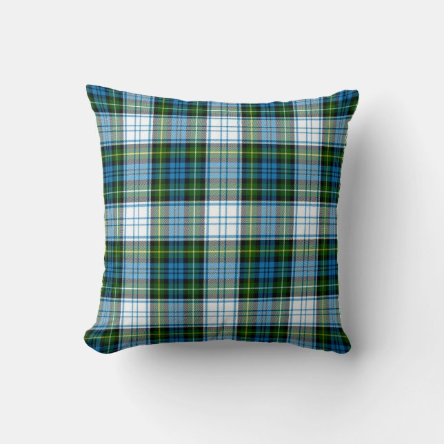 Plaid Throw Pillows Campbell Dress Tartan Pillow (Front)