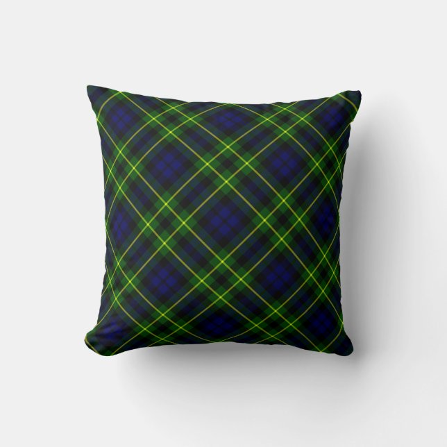 Plaid Throw Pillows Campbell Of Breadalbane Modern (Front)