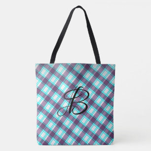 Plaid Tote Bag