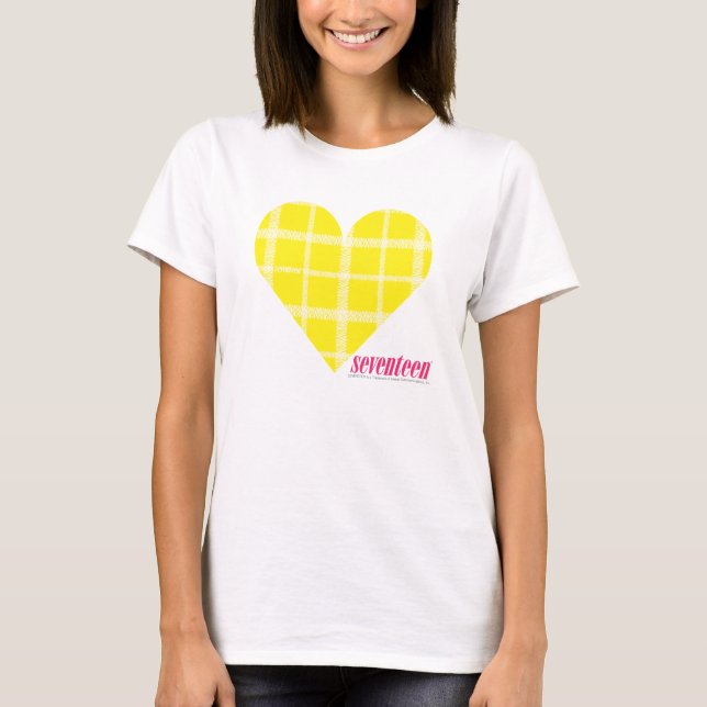 Plaid Yellow 2 T-Shirt (Front)