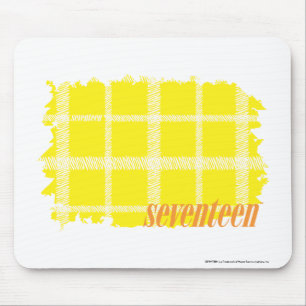 Plaid Yellow 3 Mouse Pad